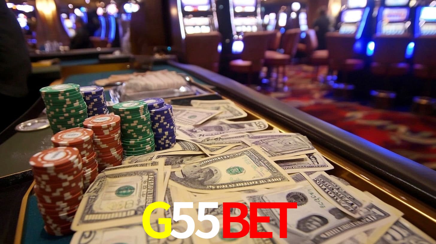 Slots com jackpots e giros grátis na G55BET